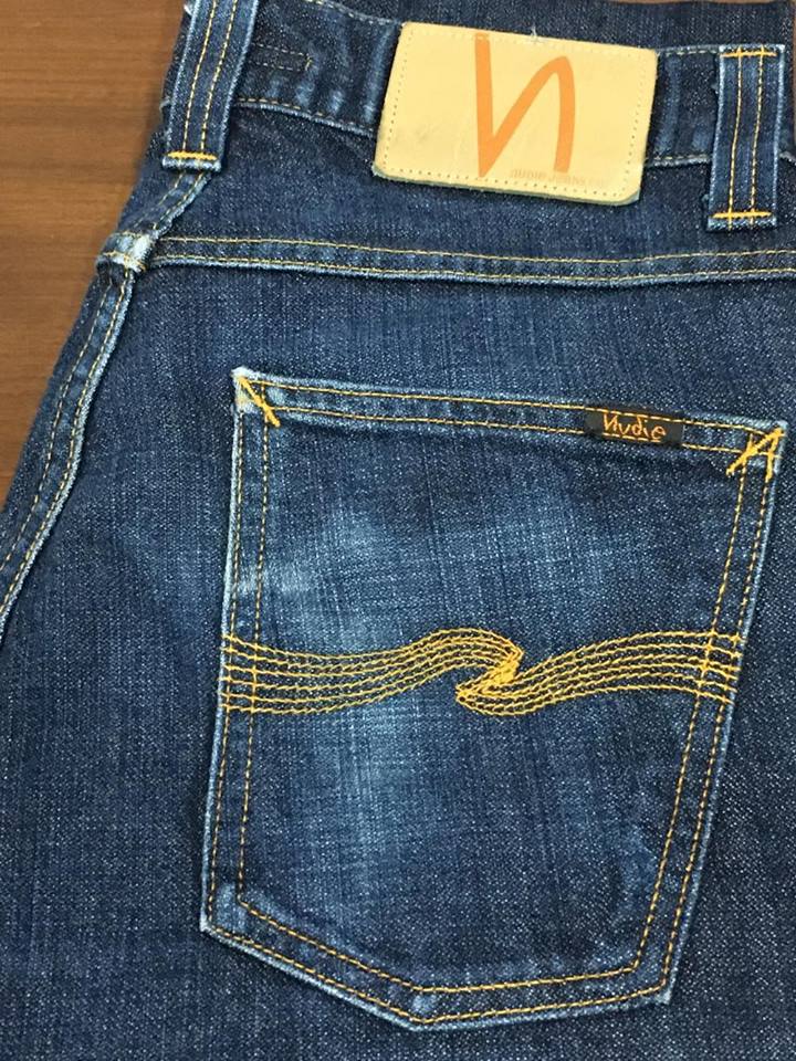 Nudie Jeans มือสอง Low Slim Jim Dry เอว 29 ยาว 34
