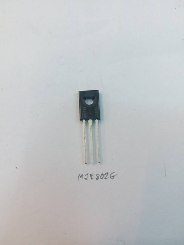 MJE802G,ตัวถังTO-126ทรานซิสเตอร์TRANSISTERยี่ห้อON-SEMIราคาตัวล่ะ