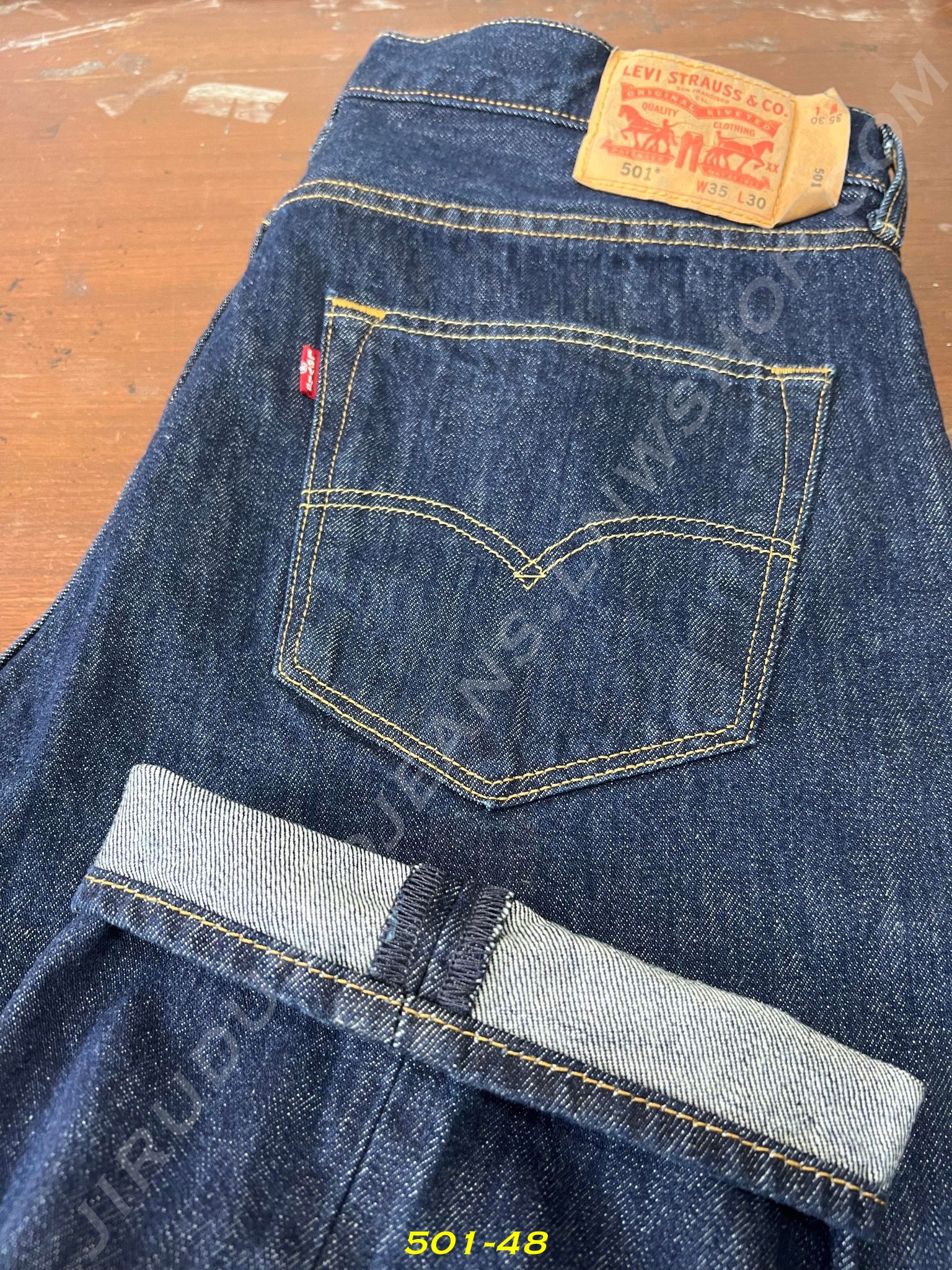 48. Levi’s 501 Made in Mexico ปี 2013 เอว 37 ยาว 31