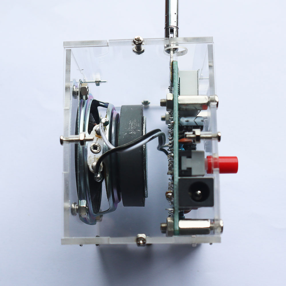 ชุดคิทเครื่องรับวิทยุ FM ใช้ไอซี TEA5767 พร้อมกล่อง