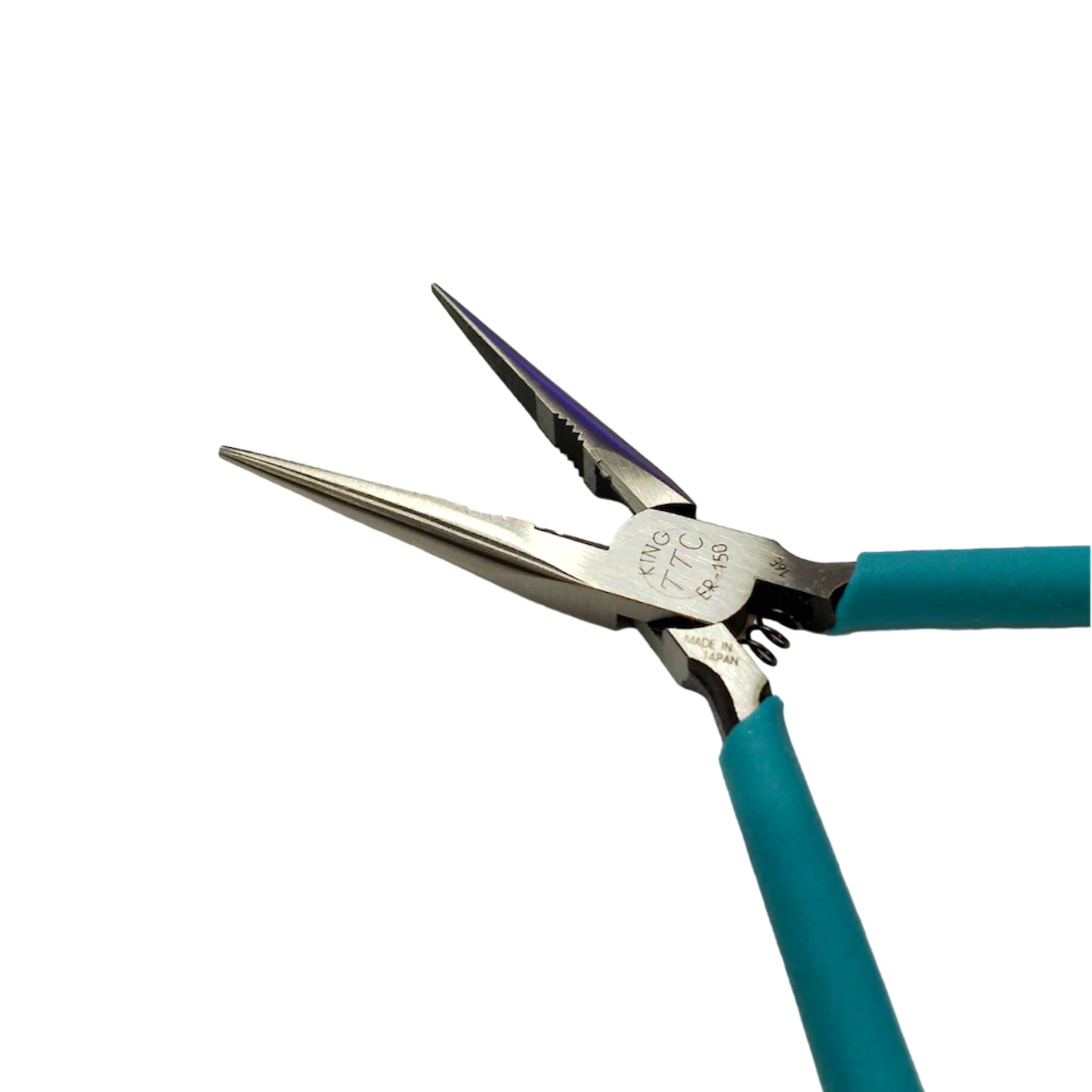 คีมปากแหลมแบบปากบาง 6นิ้ว Slender Long Nose Pliers ER-150 King TTC