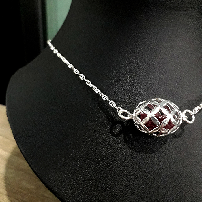 สร้อยคอ SILVER 9.25% 17" Silver 1 NS105