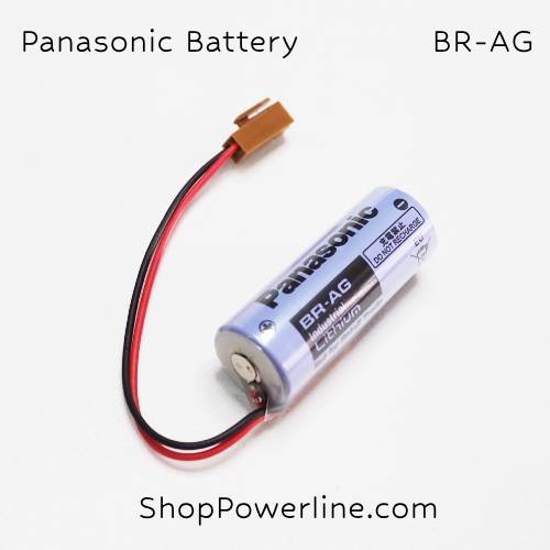 แบตเตอรี่ Battery Panasonic (BR-AG) 3V (Brown Plug)