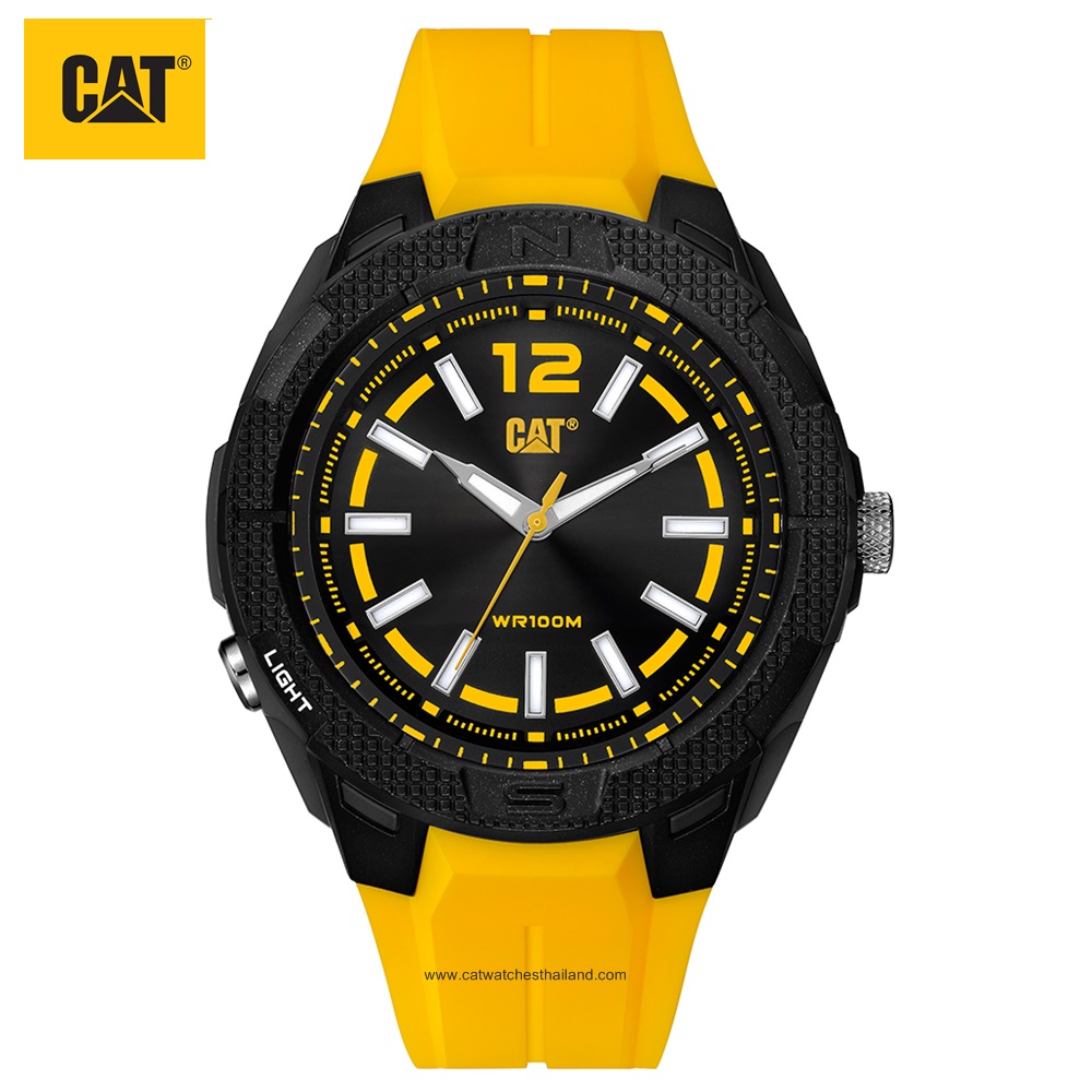 นาฬิกา CAT รุ่นลิมิเต็ดปี 2021 รุ่น Phoenix P9 สีเหลือง รหัส Phoenix P9.160.27.127