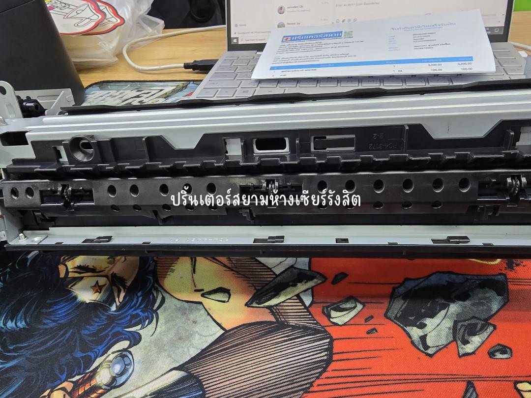 ชุดทําความร้อน FUSING ASSY HP LaserJet Enterprise M507DN