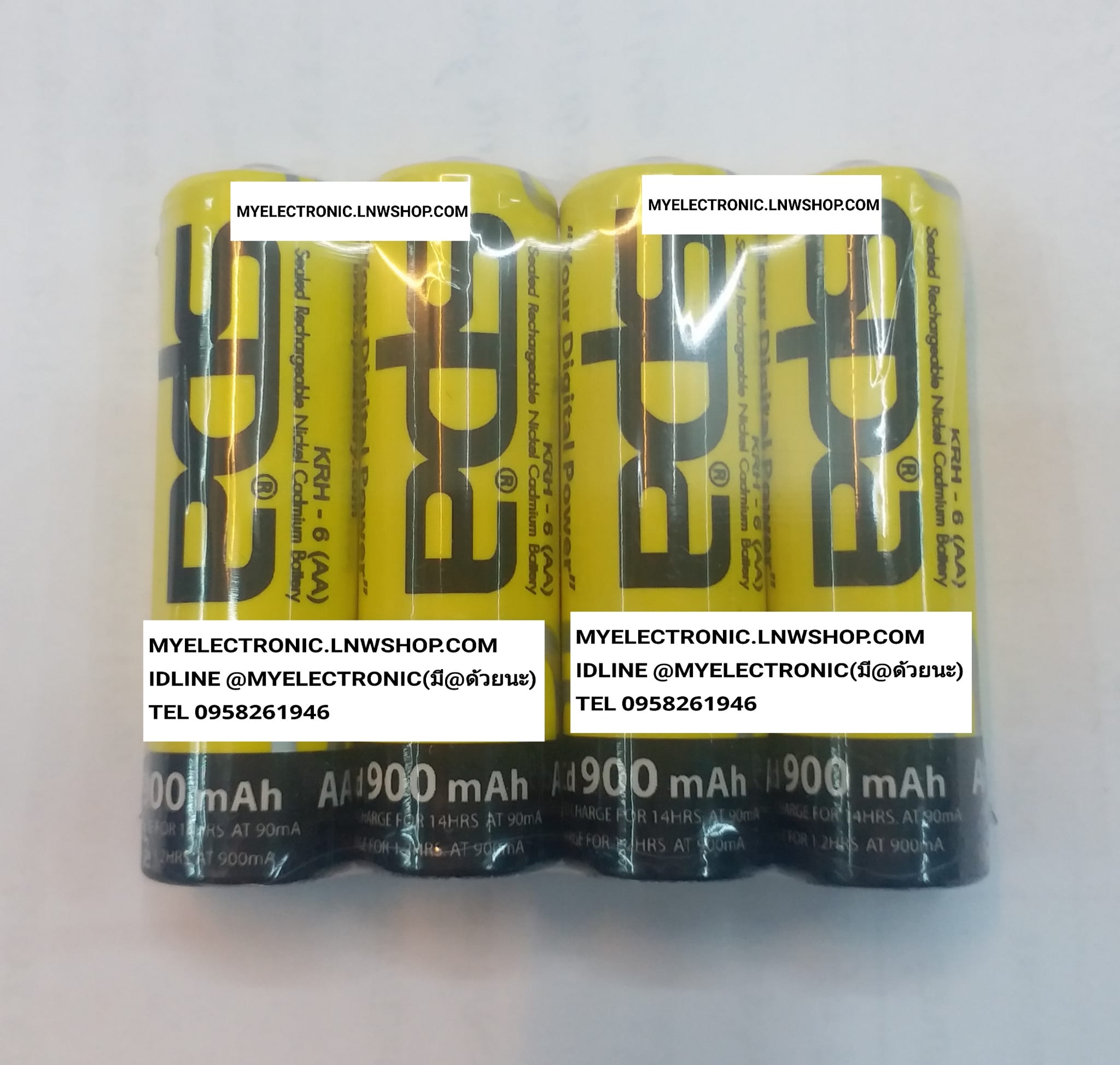 ขาย ถ่านชาร์จ 1.2V 900MA รุ่น KRH-6A(AA) ถ่านชาร์จ 1.2V 900MA BATTRY CHARGED ยี่ห้อ SPA ขนาด AA ของแท้ ราคา ตัวละ ก้อนละ บาท **ราคาก้อนละ**