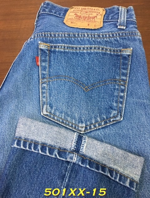 15. Levi’s 501XX ก้านดำ Made in USA ปี 1990 ป้าย R เอว 31 ยาว 30