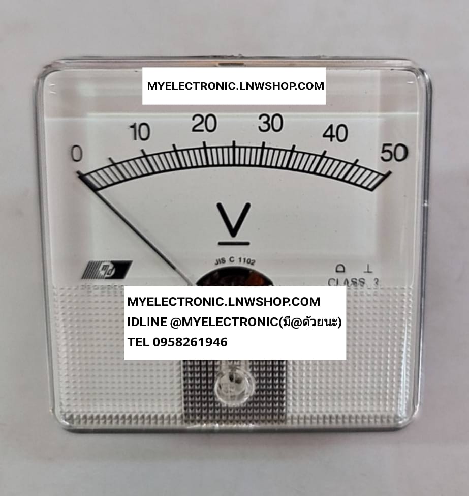 ขาย มิเตอร์50VDC PANELL METER 50V DC มิเตอร์เข็ม50V DC ด้านหลัง มิเตอร์ขนาด60×60MM. มิเตอร์ขนาด60×60มม. ของญี่ปุ่นแท้ MADE IN JAPAN มิเตอร์60x60MM. มิเตอร์ METER 50VDC มิเตอร์เข็ม 50V DC ด้านหลัง มิเตอร์ ขนาด 60×60MM. 60×60มม. ของญี่ปุ่นแท้ MADE IN JAPAN