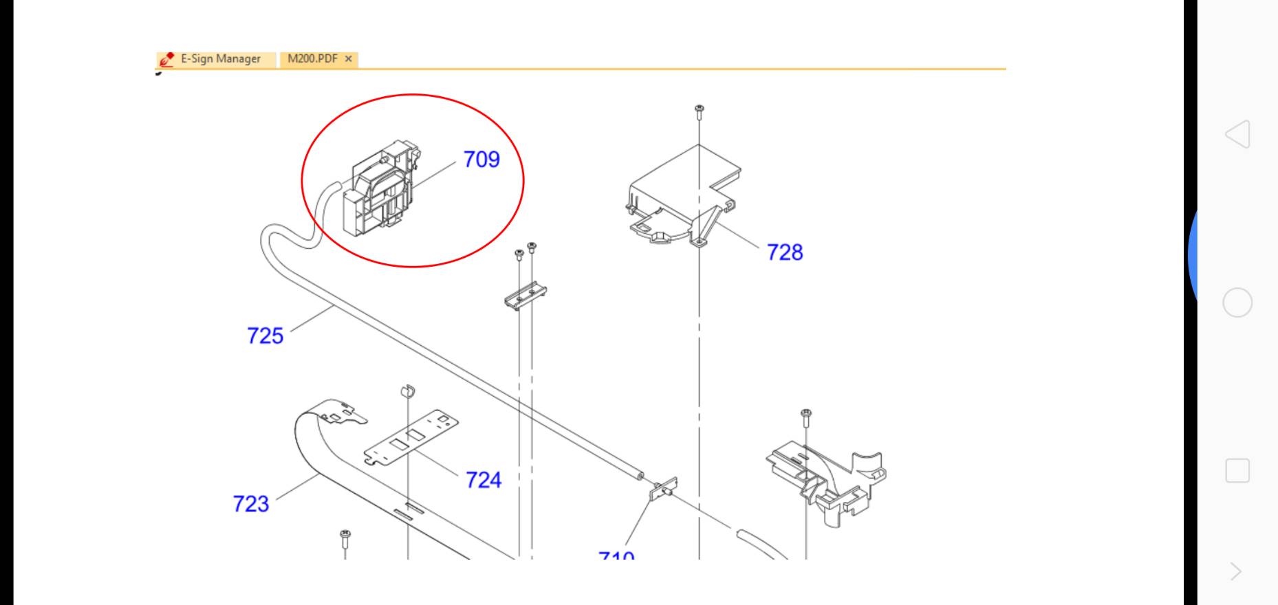 ADAPTER ASSY.,CC83,SEC EPSON M200