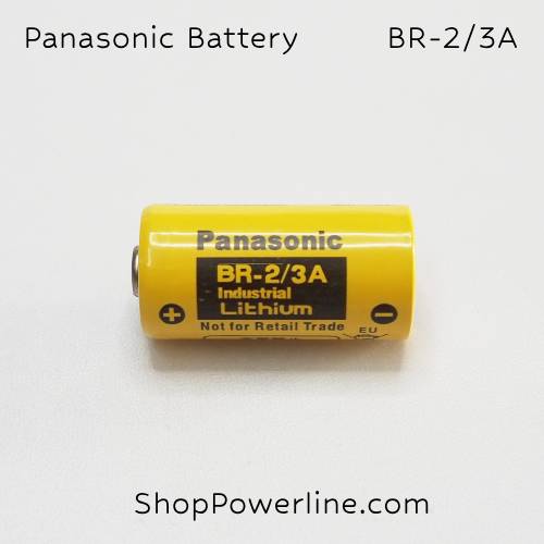 แบตเตอรี่ Battery Panasonic (BR-2/3A) 3V
