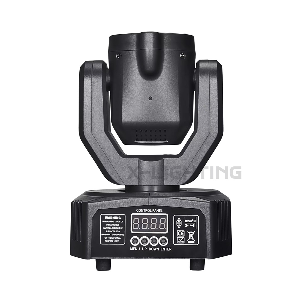 Mini Moving Head Beam RGBW 30W พร้อมเลเซอร์เอฟเฟกต์ | รองรับ DMX512 | 2700K/6000K | IP20