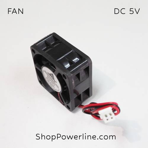 พัดลม Fan DC5V 40x40x20mm (2wire)