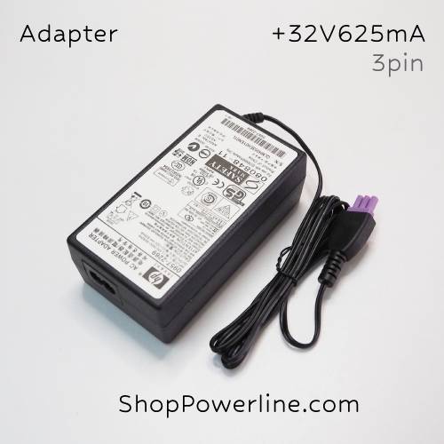 อะแดปเตอร์ Adapter Printer HP +32V 625mA (3Pin)