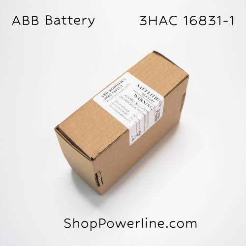 แบตเตอรี่ Battery ABB (3HAC 16831-1) 10.8V (Black Plug)