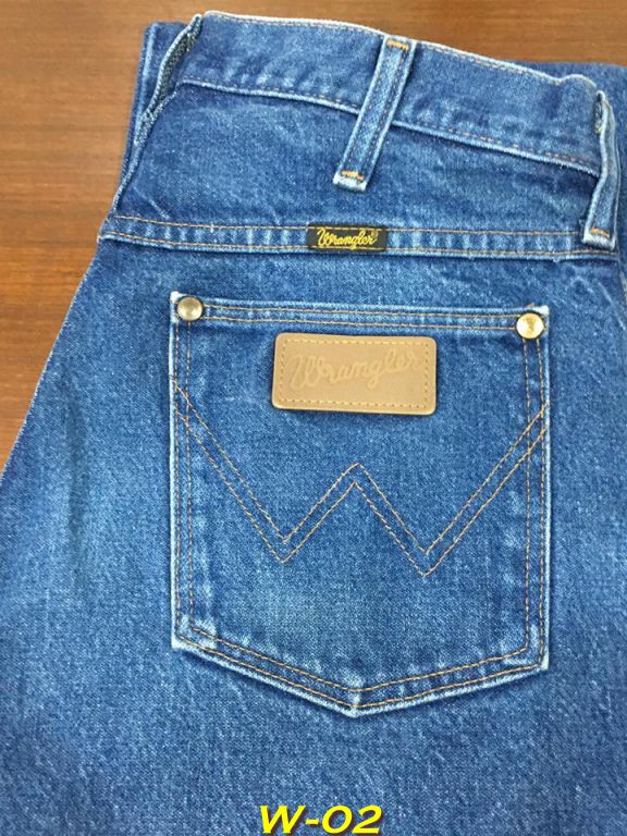 กางเกงยีนส์ แรงเลอร์ ผู้ชาย มือสอง Wrangler 13MWZ Made in USA เอว 32ยาว 32