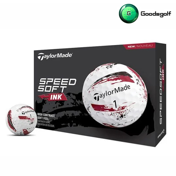 ลูกกอล์ฟ TaylorMade SpeedSoft Ink New 2024! (ซื้อ 2 แถม 1)