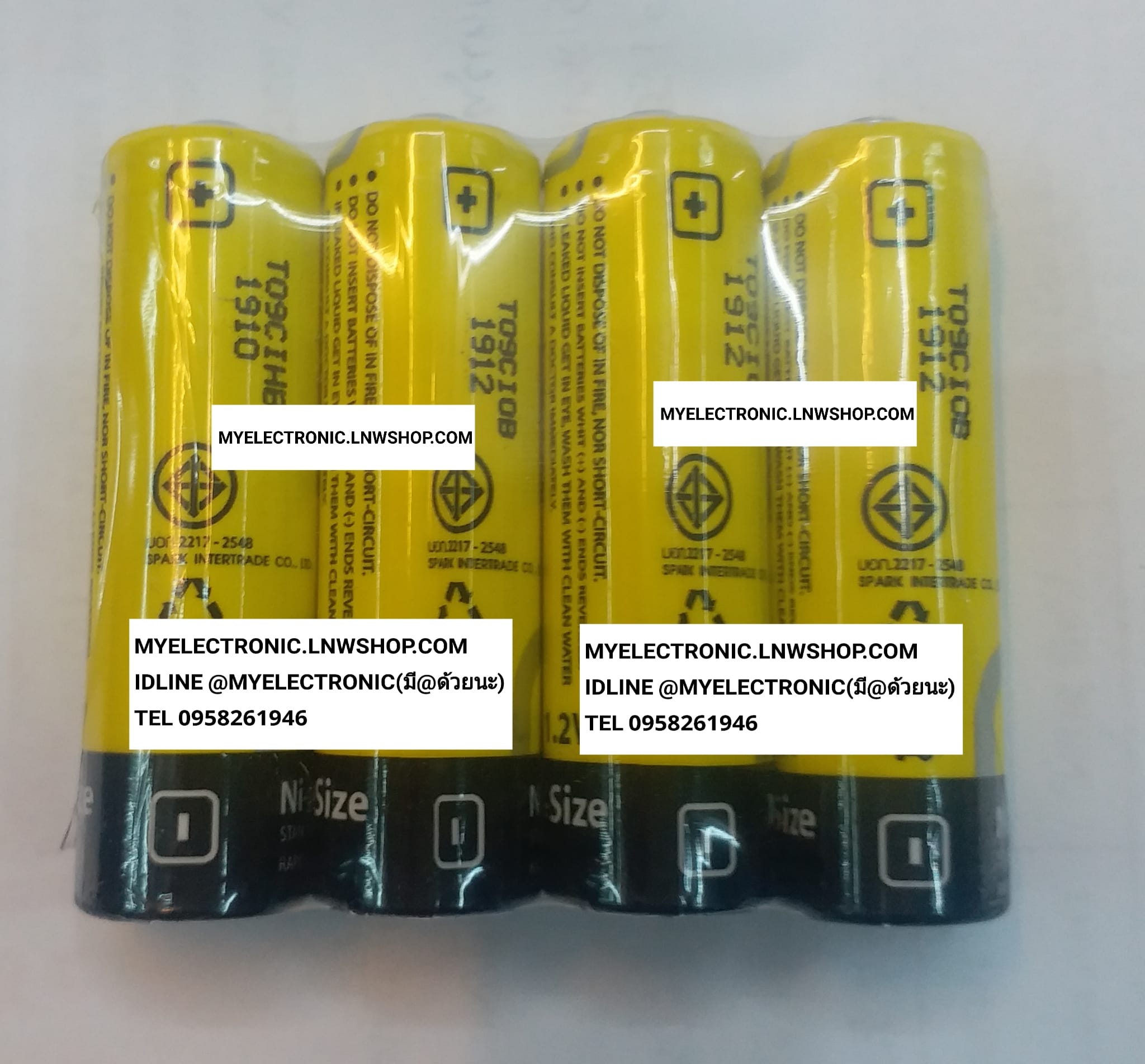ขาย ถ่านชาร์จ 1.2V 900MA รุ่น KRH-6A(AA) ถ่านชาร์จ 1.2V 900MA BATTRY CHARGED ยี่ห้อ SPA ขนาด AA ของแท้ ราคา ตัวละ ก้อนละ บาท **ราคาก้อนละ**
