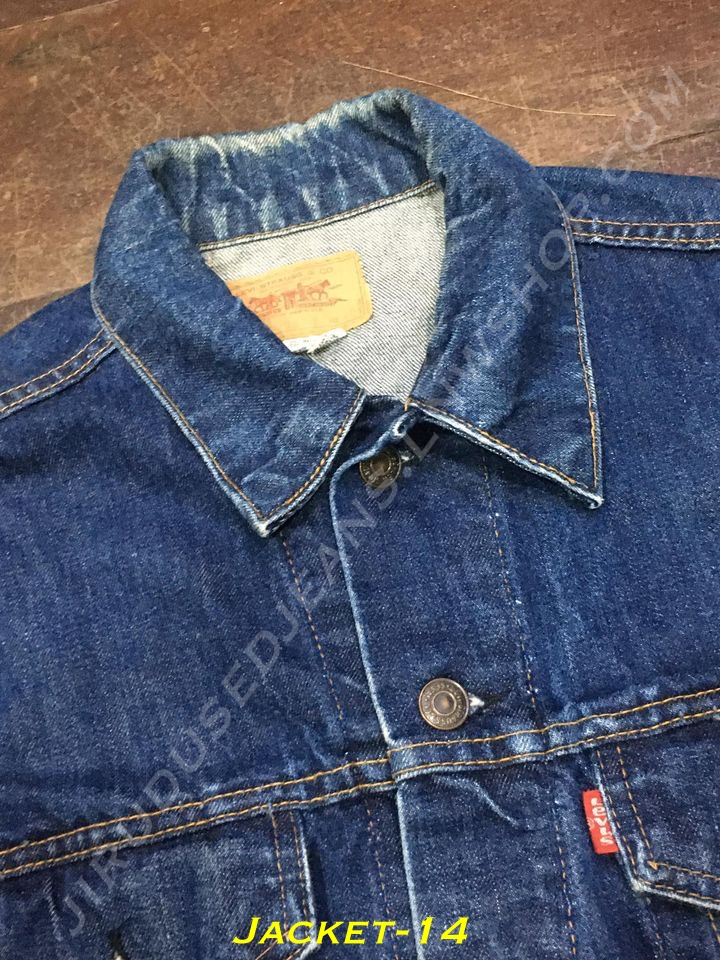 14. Jacket Levi’s 70505-0217 อก 42 Made in USA กระดุม 526