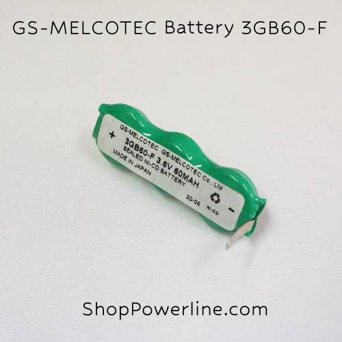 แบตเตอรี่ Battery GS-Melcotec (3GB60-F) 3.6V 60mAh (Feet)