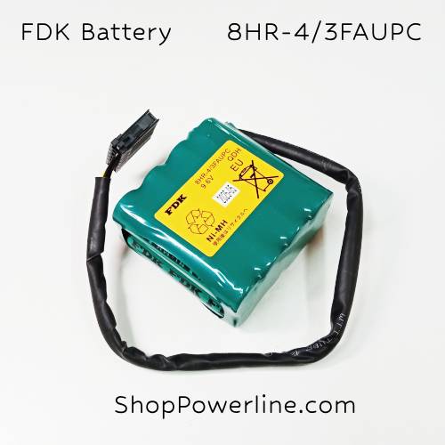 แบตเตอรี่ Battery FDK (8HR-4/3FAUPC, E5503-07E-001, OSP-P300L-R) 9.6V (Black Plug 5wire)