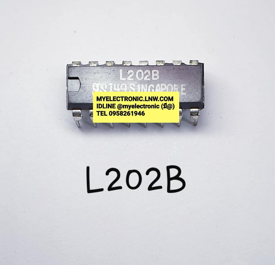 L202Bยี่ห้อSGSตัวถังDIP16ขาราคาตัวละบาท