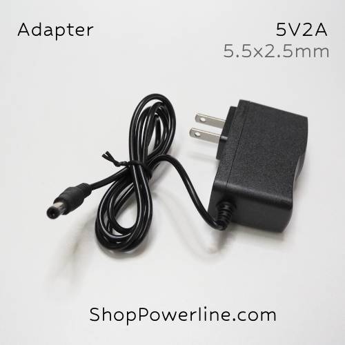 อะแดปเตอร์ Adapter 5V 2A (5.5x2.5,2.1mm)