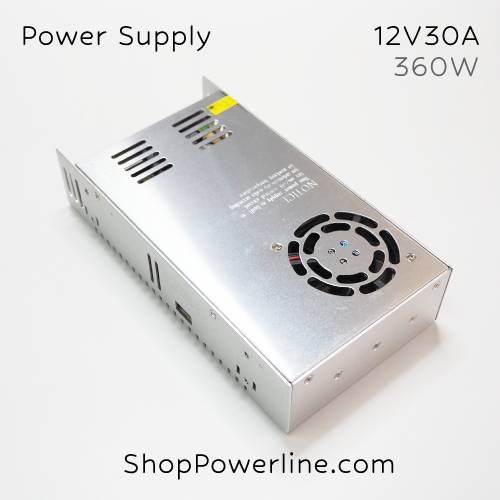 อุปกรณ์จ่ายไฟ Power Supply 12V 30A 360W