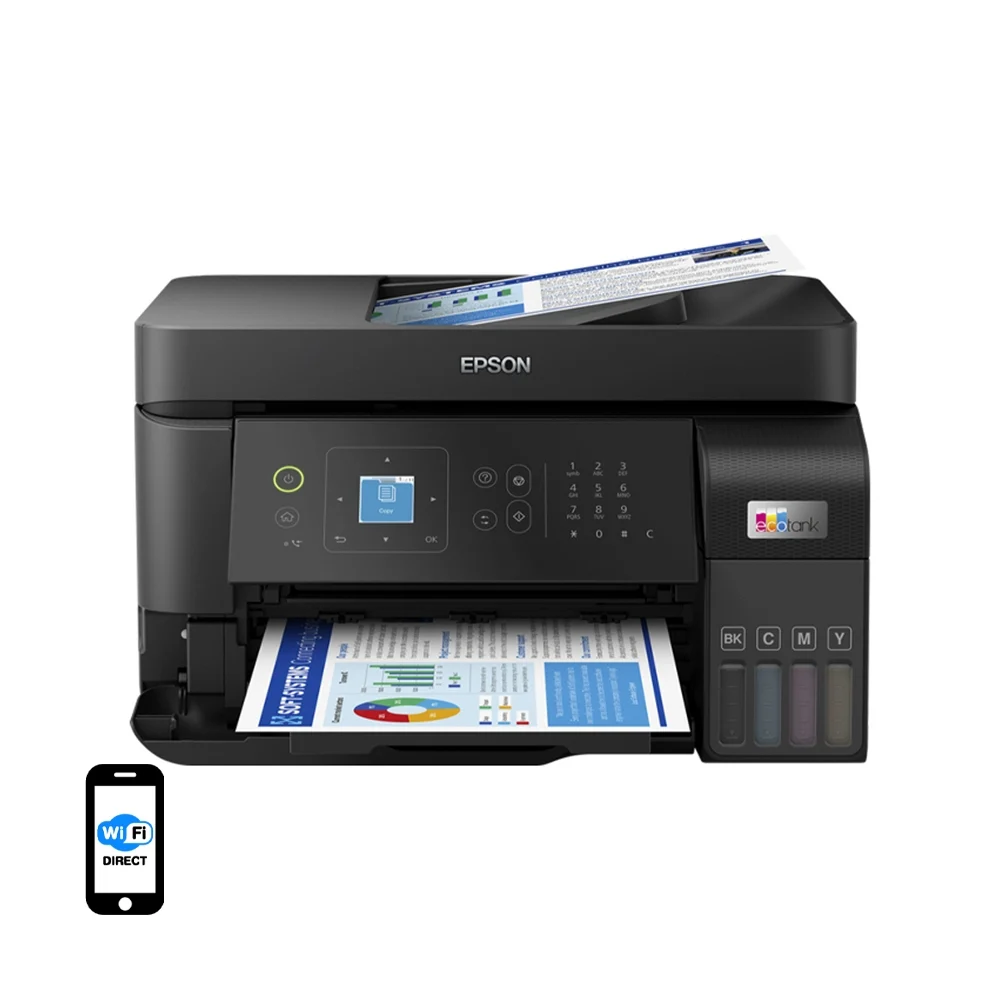 เครื่องปริ้นเตอร์มัลติฟังก์ชั่น เครื่องพิมพ์ EPSON L5590 + INK TANK