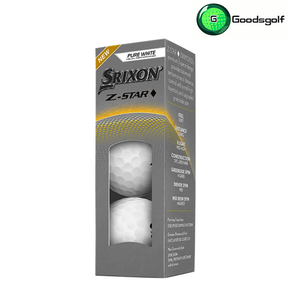 ลูกกอล์ฟ Srixon Z-Star Diamond 2025