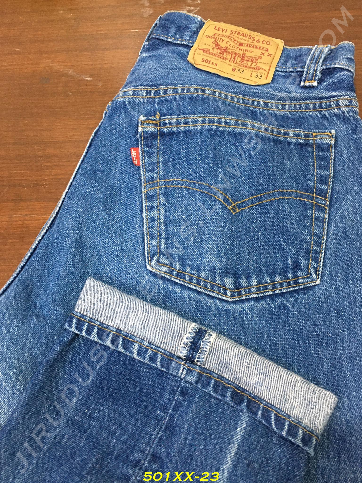 23. Levi’s 501XX Made in USA ปี 1991 เอว 31 ยาว 29