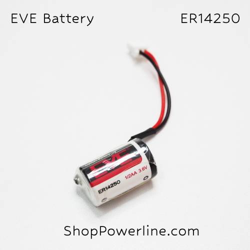 แบตเตอรี่ Battery EVE (ER14250) 3.6V (5264 White Plug)
