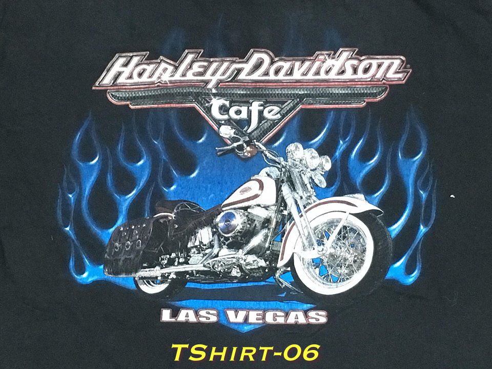 เสื้อยืด Harley Davidson Cafe Las Vegas Size S อก 40 นิ้ว