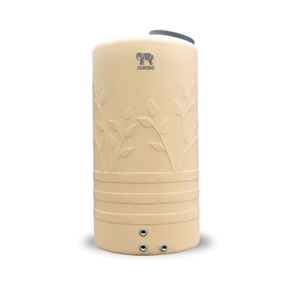 ถังเก็บน้ำบนดิน ตราช้างจัมโบ้ รุ่น COZY CREAM (โคซี่ ครีม) สินค้าใหม่ล่าสุด