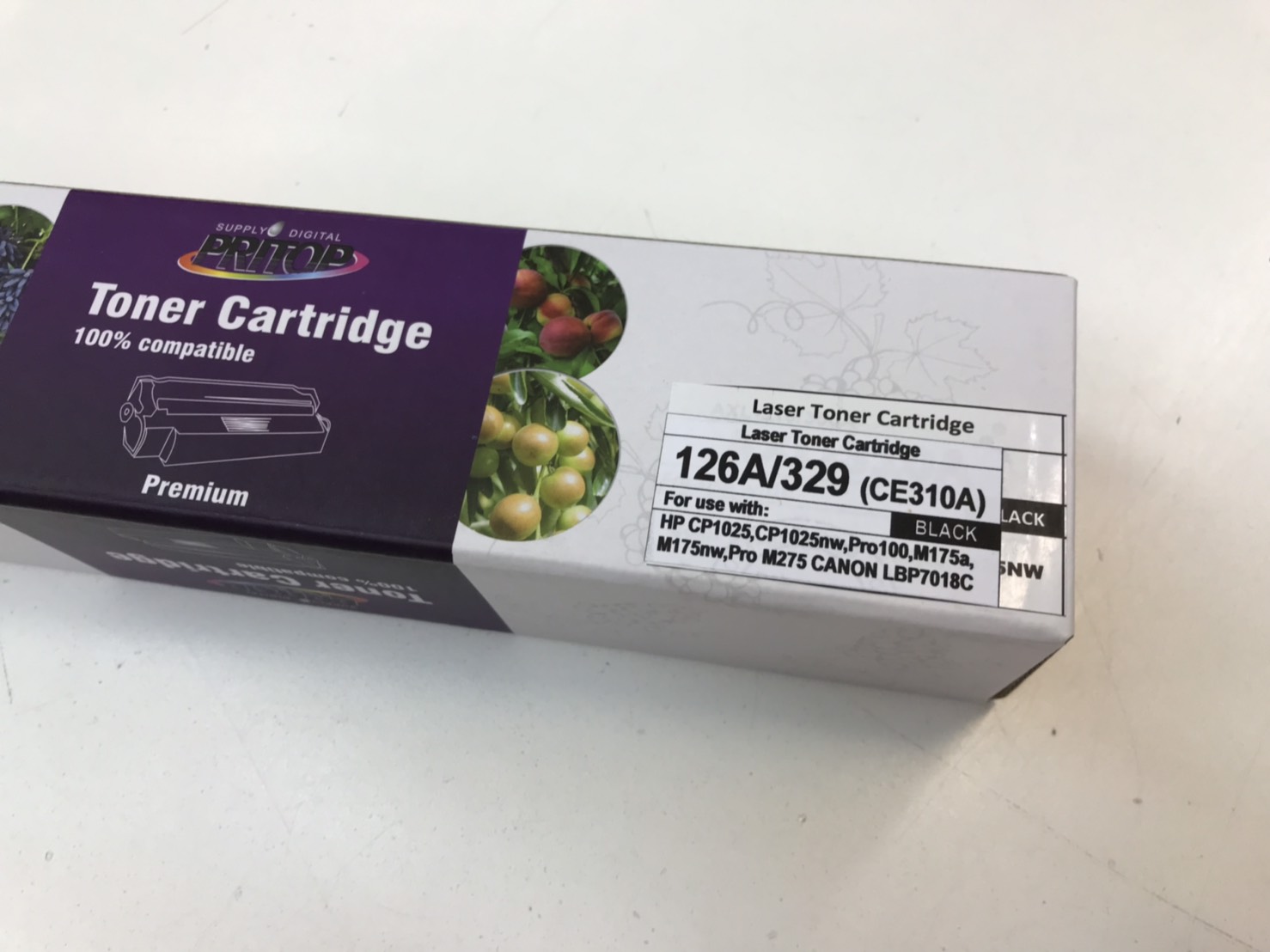 ตลับหมึกเทียบเท่าสีดำ LASER CANON LBP7010C/LBP7018C