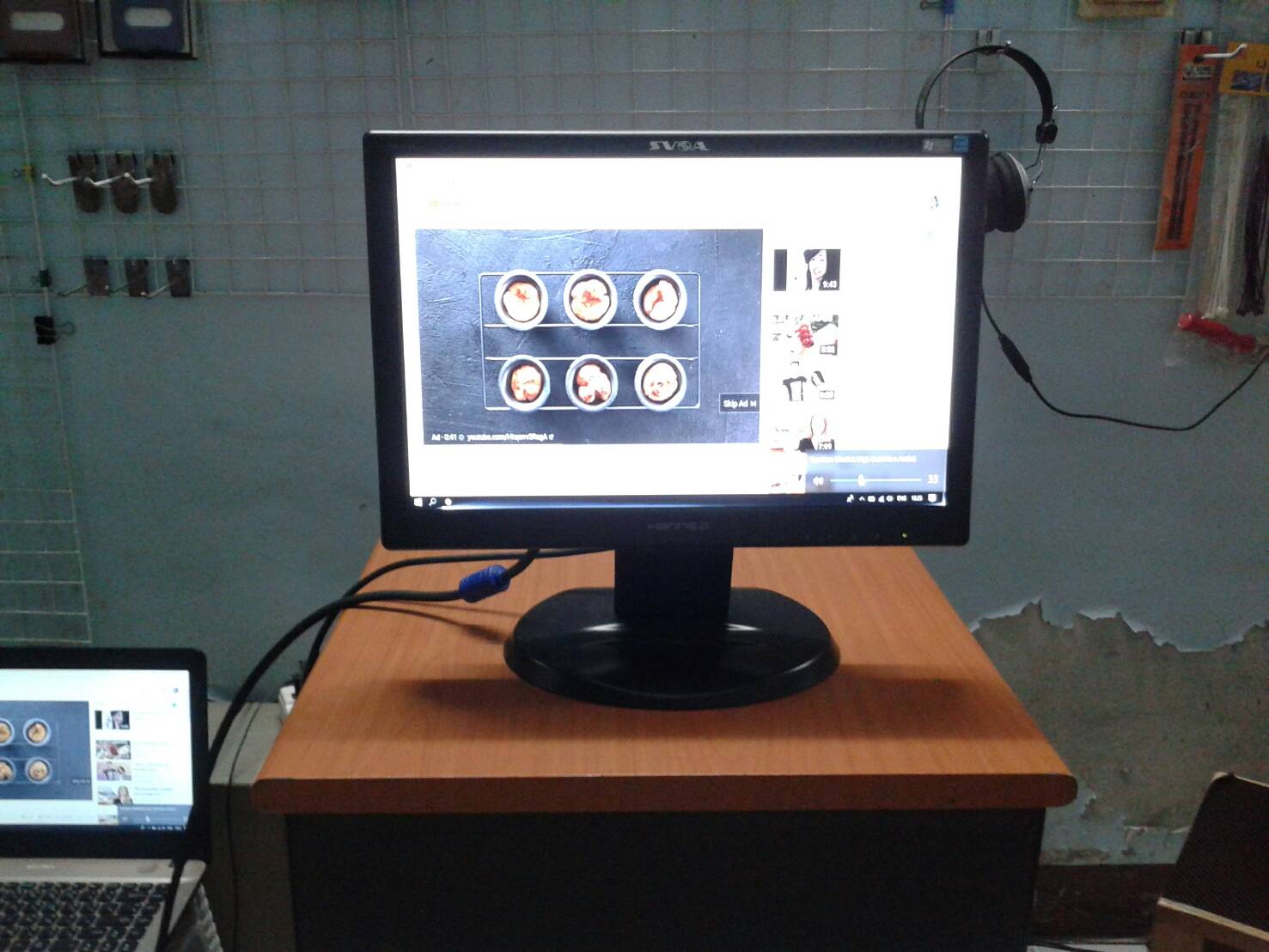 จอคอม HannsG HW173A 17 inh Widescreen LCD TFT Monitor