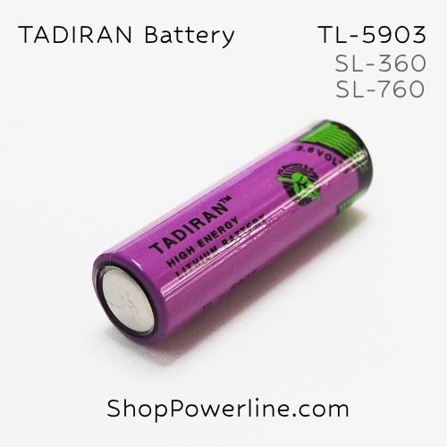 แบตเตอรี่ Battery TADIRAN (TL-5903) 3.6V AA 2400mAh