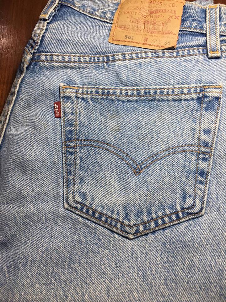 9. Levi's 501 Made in USA ปี 2001 เอว 31 ยาว 34