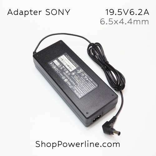 อะแดปเตอร์ Adapter SONY 19.5V 6.2A 120W (6.5x4.4mm)
