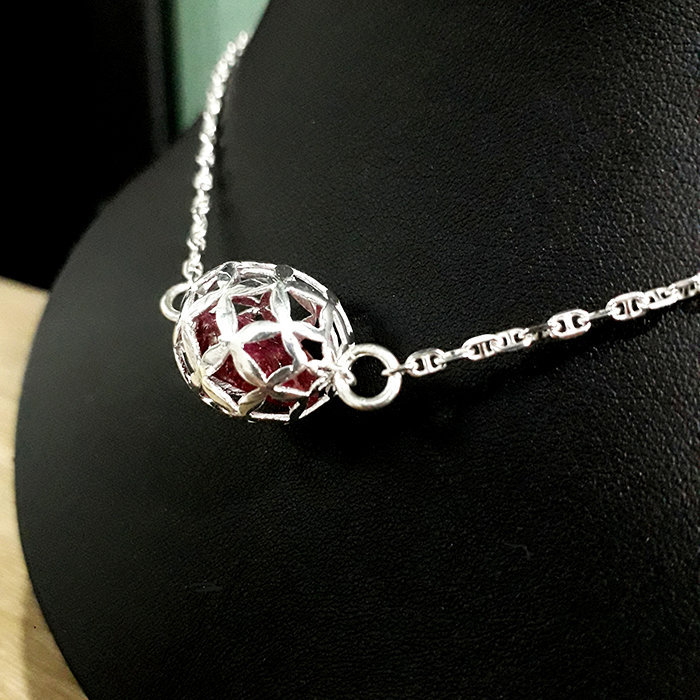 สร้อยคอ SILVER 9.25% 17" Silver 1 NS105