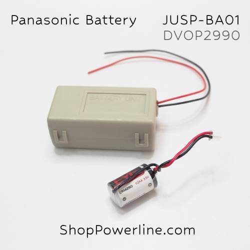แบตเตอรี่ Battery Panasonic (ER14250, JUSP-BA01, DVOP2990) 3.6V (2wire)