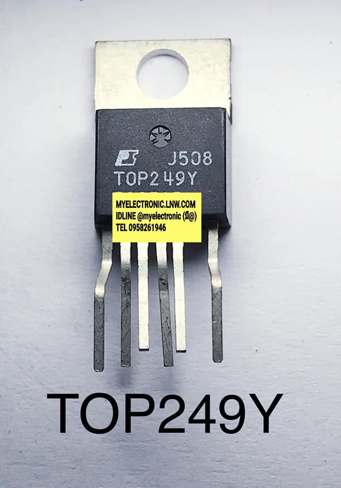 TOP249Y 6ขา ตัวถัง TO-220/6ขา TOP249 Y ไอซี IC ยี่ห้อ ราคา ตัวล่ะ . . . บาท