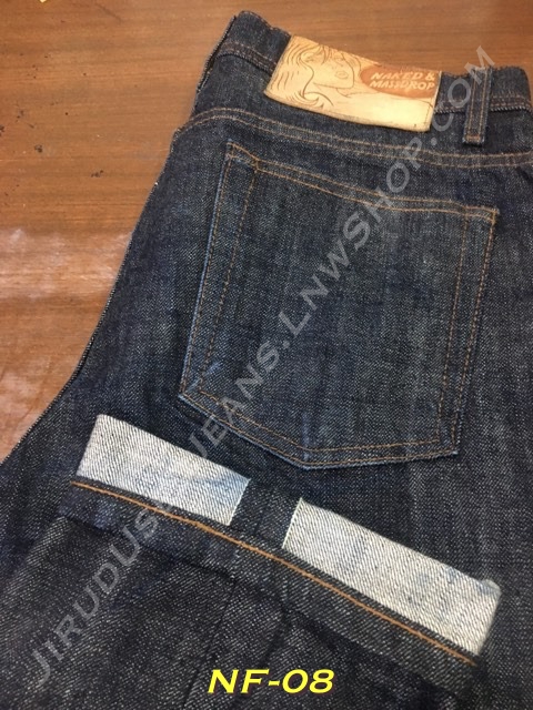 8. Massdrop X Naked & Famous - Streaky Slub 14Oz เอว 32 ยาว 34