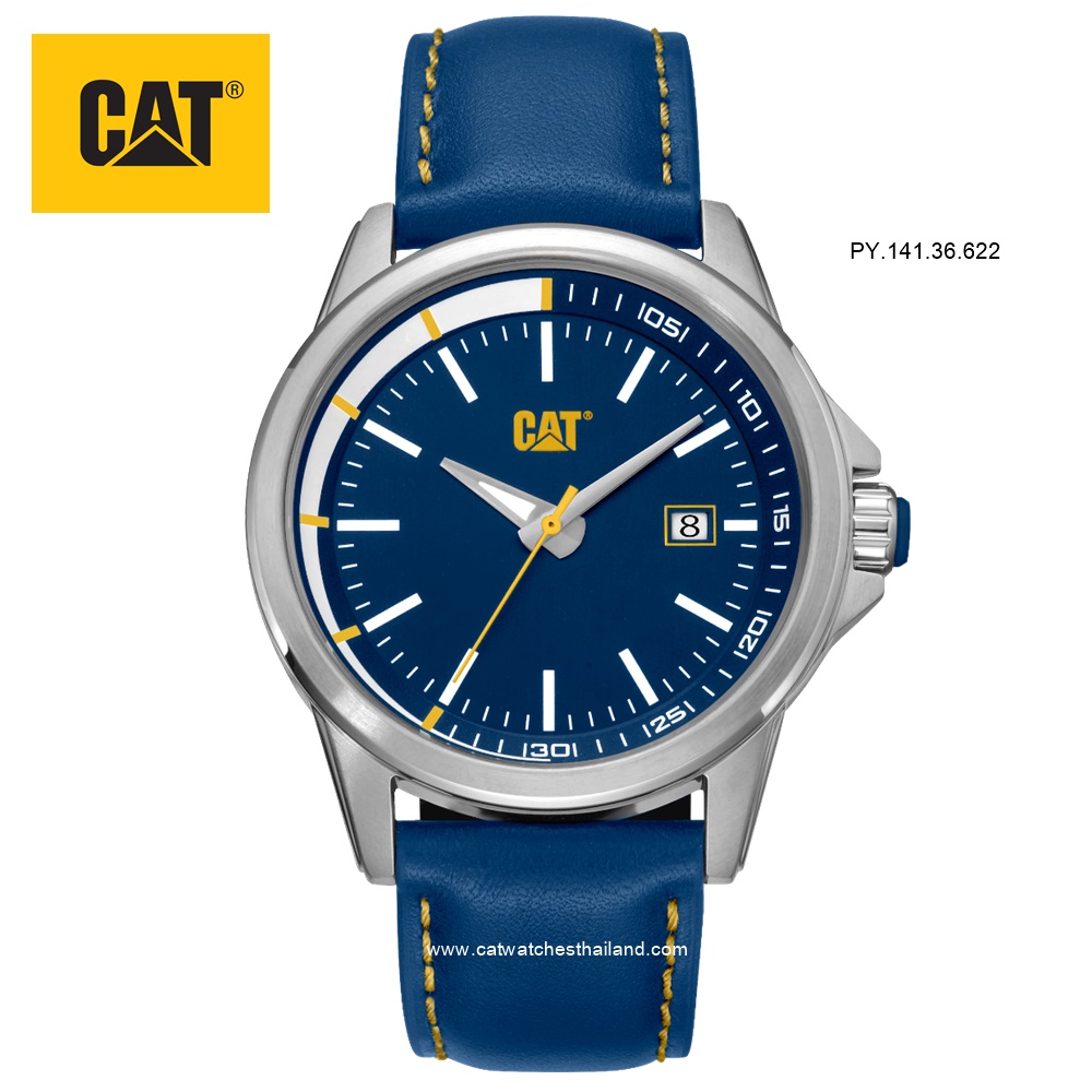 นาฬิกา CAT รุ่น SLIDER รหัส PY.141.36.622 SLIDER BLUE สายหนัง