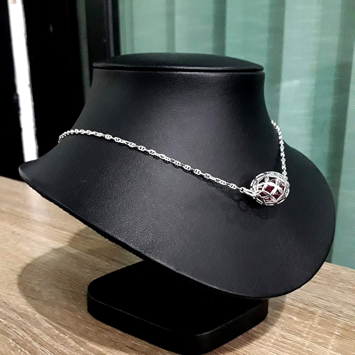 สร้อยคอ SILVER 9.25% 17" Silver 1 NS105