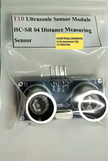 ขาย T10 Ultrasonic Sensor Module HC-SR04 Distance Measuring Sensorชุดออร์ดูโน Arduino บอร์ดทดลอง #T10 ราคา ชุดล่ะ . . . . หน่วย บาท