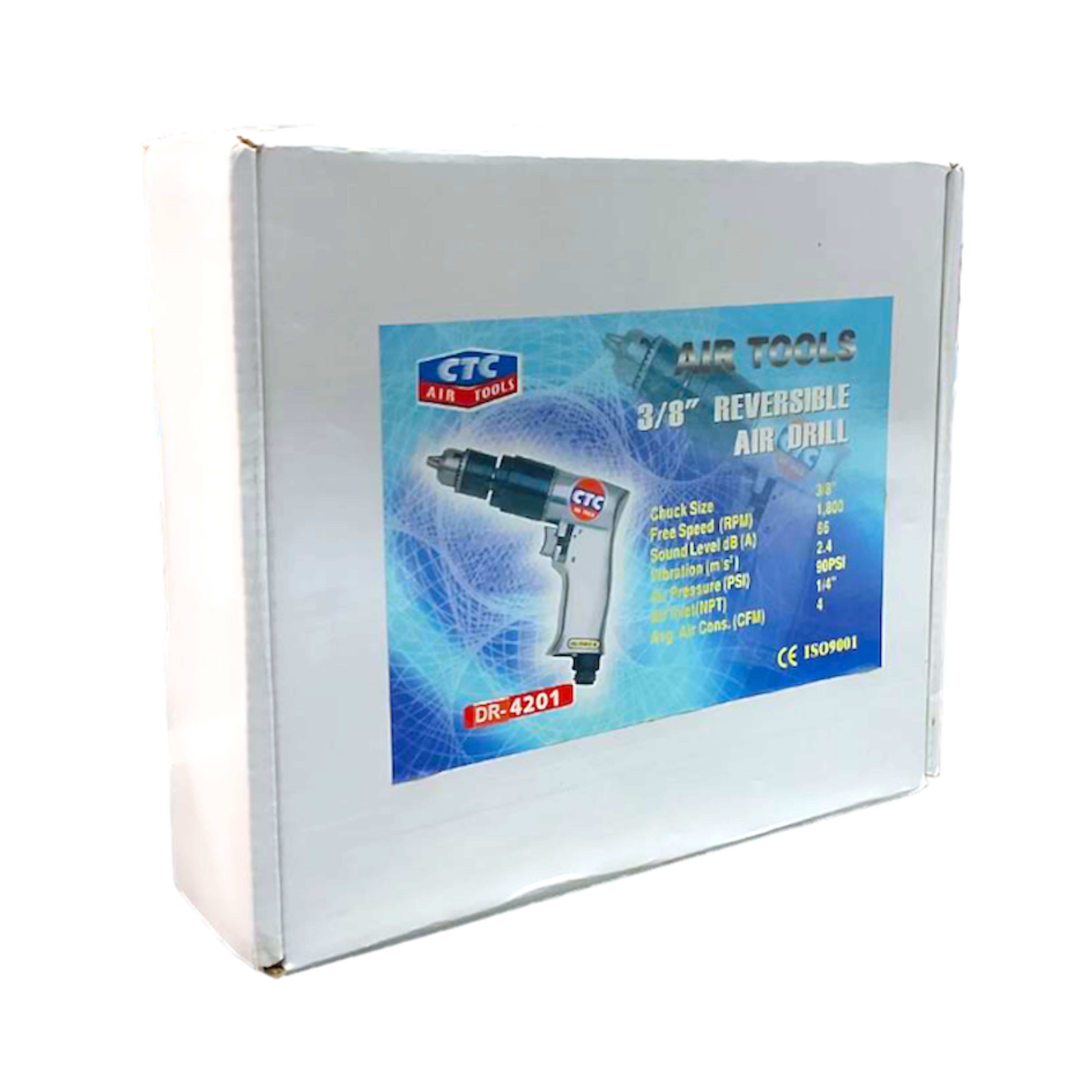 สว่านลม ขนาดหัวสว่าน 3/8 นิ้ว ปรับซ้าย-ขวา CTC DR-4201