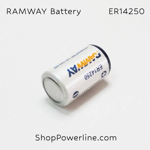 แบตเตอรี่ Battery RAMWAY (ER14250) 3.6V 1/2AA 1200mAh