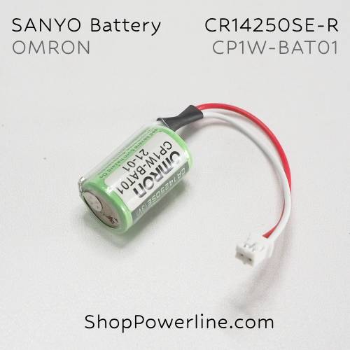 แบตเตอรี่ Battery Omron (CR14250SE-R, CP1W-BAT01) 3V (White Plug)