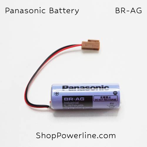 แบตเตอรี่ Battery Panasonic (BR-AG) 3V (Brown Plug)