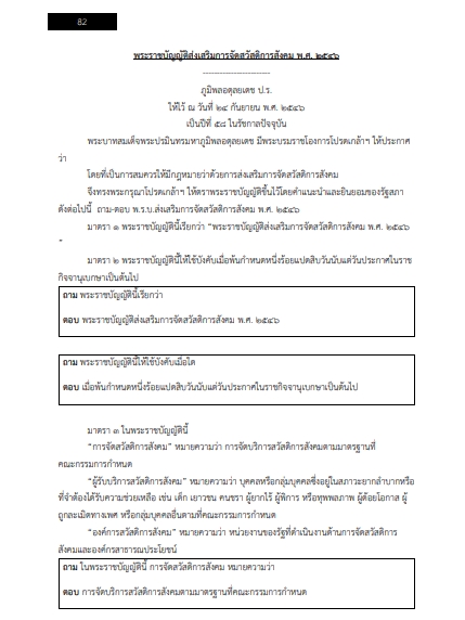 โหลดแนวข้อสอบ นักพัฒนาสังคม กรมพัฒนาสังคมและสวัสดิการ